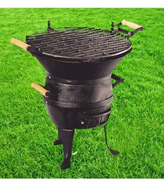 Master Grill & Part żeliwny grill beczułka classic