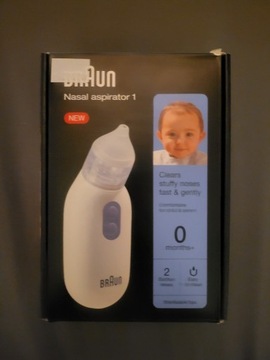 BRAUN Nasal aspirator 1 (bardzo dobry)