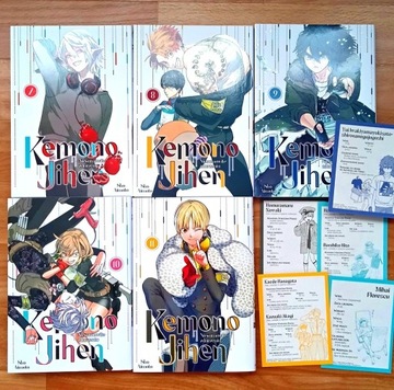 Kemono Jihen 7 8 9 10 11 manga + dodatki