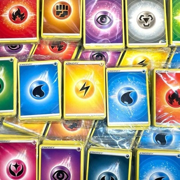 Pokemon Karty Energii różne rodzaje + gratisy