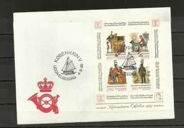 Dania 1987 - Cz. Słania , FDC