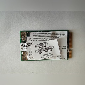 Karta Wifi Intel WM3945ABG MOW2