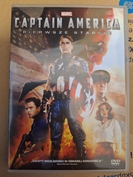 Capitan America pierwsze starcie DVD