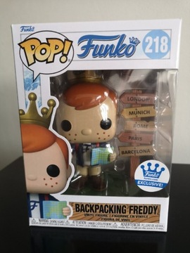 Funko pop Freddy Funko Backpaking 218 Exlusive