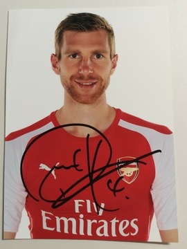 Per Mertesacker oryginalny autograf 