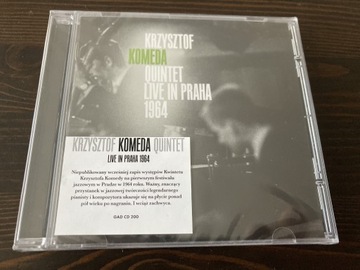 Komeda Live in Praha cd GAD folia