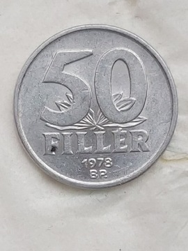 301 Węgry 50 fillerów, 1978