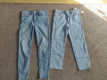 2 pary jeansów 44 Stradivarius 