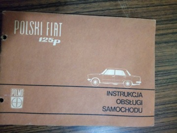 instrukcja obsługi samochodu polski fiat 125p