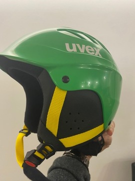 Kask narciarski Uvex zielony 51-56