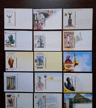 JAN PAWEŁ II - zestaw kart pocztowych