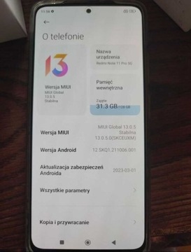 Xiaomi redmi note 11 pro 5g 