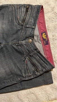 Spodnie jeansy cropp w30 l32