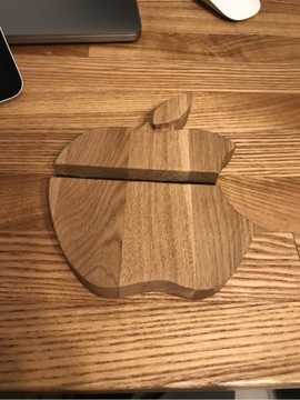 Drewniana podstawka pod telefon, iPhone, iPad