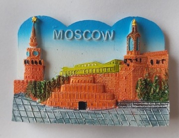 Magnes na lodówkę Moskwa.