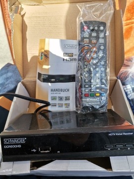 Dekoder DVB-C SCHWAIGER DCR 600 HD Ethernet Lublin