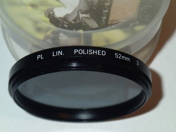 POLISHED PL LIN 52mm 3 filtr polaryzacyjny liniowy