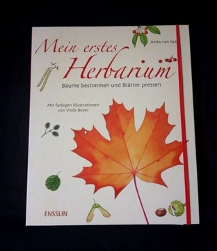 Mein erstes Herbarium Niemiecki Zielnik na liście 