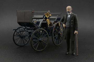 Gottlieb Daimler Figurka 1:18 Norev  Motorkutsche