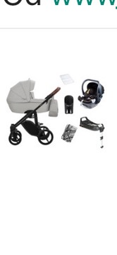 Bebetto Luca pro wózek 4w1 + babysafe york i-size