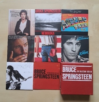 Bruce Springsteen (1973-1984) - zestaw 7 płyt CD 