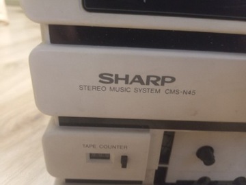 Sharp CMS-N45 gramofon , magnetofon , radio 