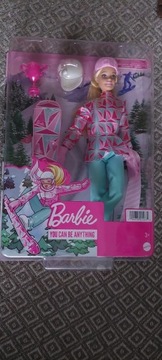 Lalka Barbie Snowboarder z akcesoriami  Mattel 