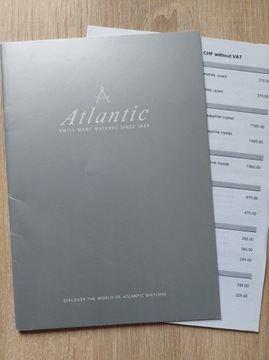 Katalog zegarki Atlantic 32 strony