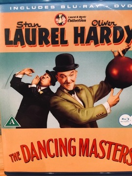 Flip i Flap Laurel Hardy Dancing Masters Blu-ray