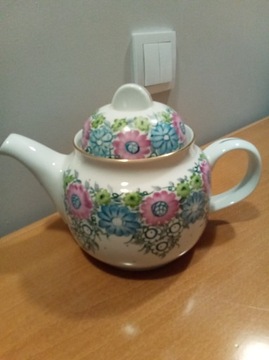 Dzbanek do herbaty ręcznie malowany 