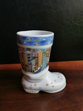 Stiefel Eschenbach St. Claus in New York Porcelana