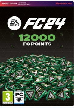 FC 24 - 12000 FC POINTS PC/PS4/XBOX