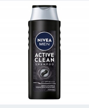 Nivea men szampon do włosów ACTIVE CLEAN SHAMPOO 400ml NJATANIEJ 