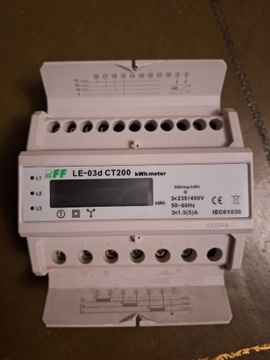 Licznik f&f LE-03d CT200 używany 