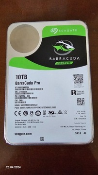 Dysk Seagate Barracuda Pro 10TB 7200 ST10000DM004