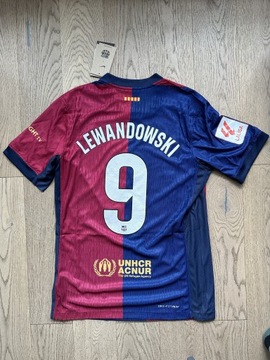 Koszulka FC Barcelona Lewandowski 9  XL LaLiga 