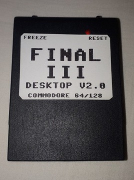 Cartridge FINAL III+ DESKTOP V2.0 Commodore C64