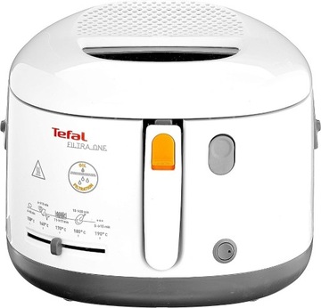 Frytkownica tradycyjna Tefal FF163131 Filtra One 2,1 l biała 1900 W