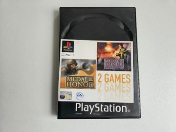 Medal of Honor + MoH Underground 2 Games PSX
