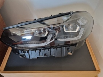 Lampa BMW G01 LCI LIFT FULL LED Shadow Line lewa 