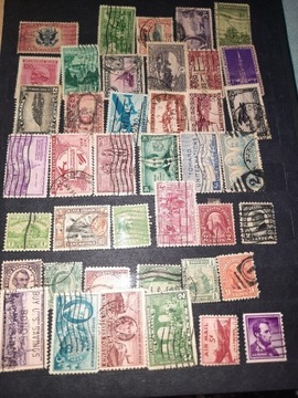 Zestaw  znaczków pocztowych 