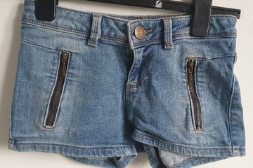 Szorty spodenki dziewczęce jeans rozm. 32 Bershka