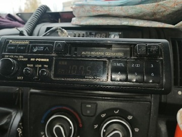 Panasonic h17, car audio casette, kaseta magneto