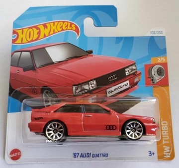 HOT WHEELS 87 Audi Quattro