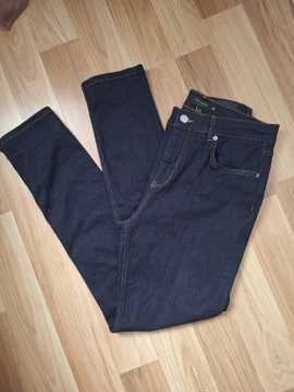 Ted Baker granatowe jeansowe spodnie rozmiar 32 