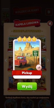 Pickup KARTA COIN MASTER