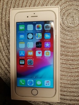 IPhone 6 16 GB silver stan idealny 