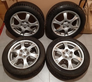 Alufelgi 16cali, 5x110 Opel, Fiat, opony 7,5mm