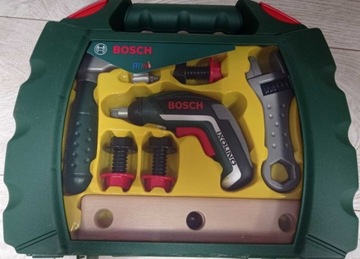 Walizka Bosch Klein zabawka wkrętarka narzędzia