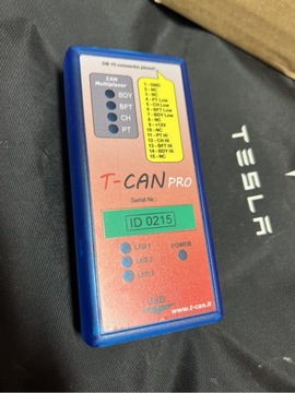 T-CAN PRO TESLA MODEL S X PROGRAMATOR DIAGNOSTYKA